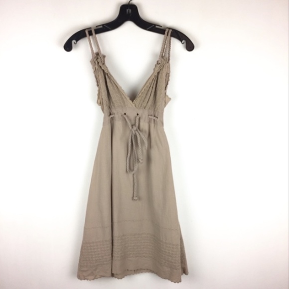 BCBGMaxAzria Dresses & Skirts - BCBGMaxAzaria Sleeveless Cotton Rope Dress